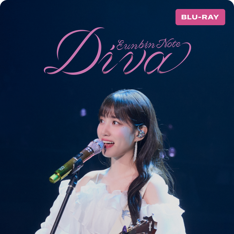 パクウンビン DIVA コンサートBlu-ray Pre-Order July] PARK EUN BIN 2024 Fan Concert Blu-Ray [EUNBIN NOTE