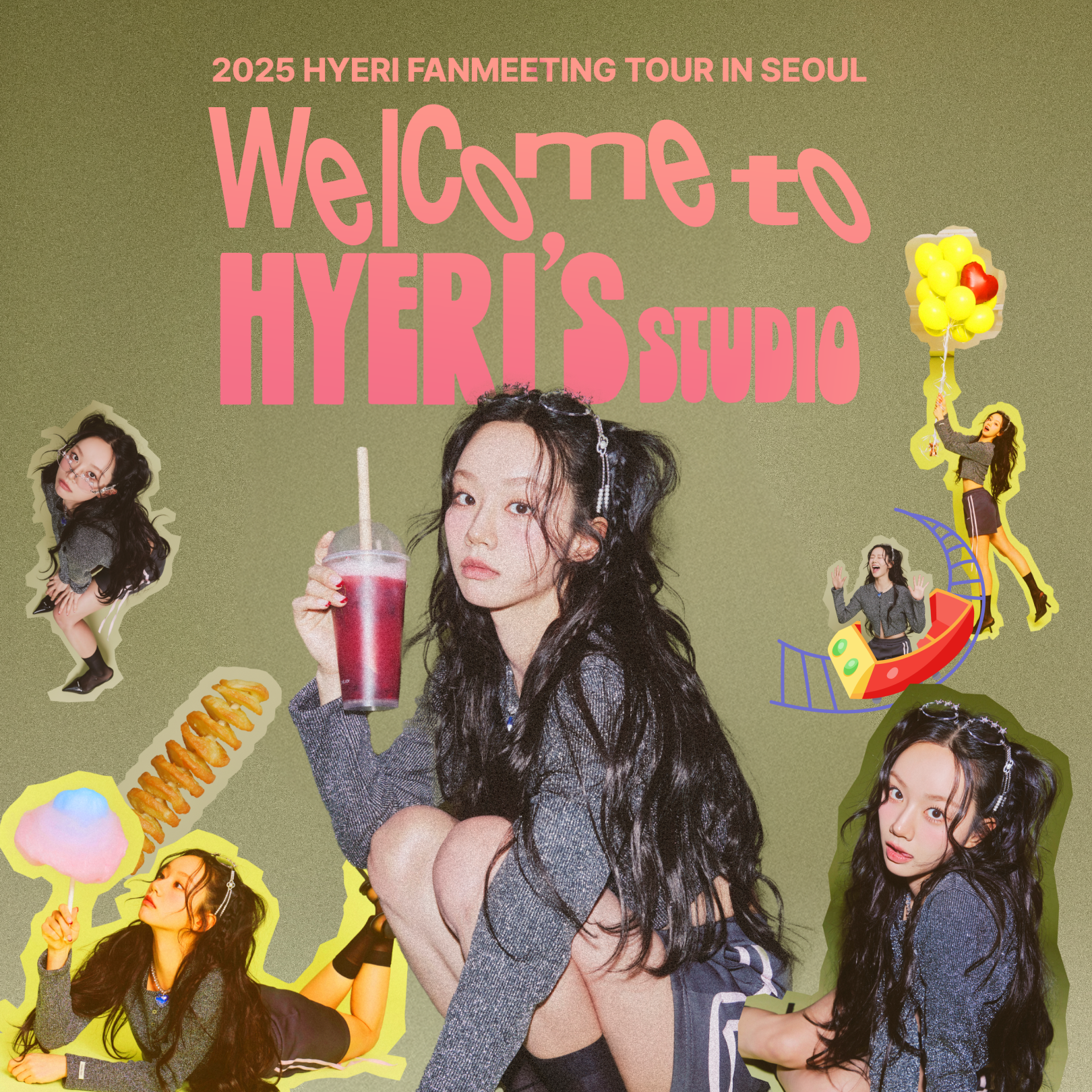 HYERI FANMEETING TOURトレカ ヘリ 2025 HYERI FANMEETING TOUR WELCOME TO HYERI'S STUDIO IN