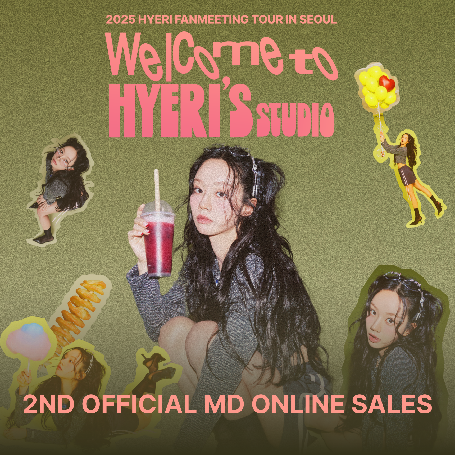2ND PRE-ORDER] 2025 HYERI FANMEETING TOUR <Welcome to HYERI's