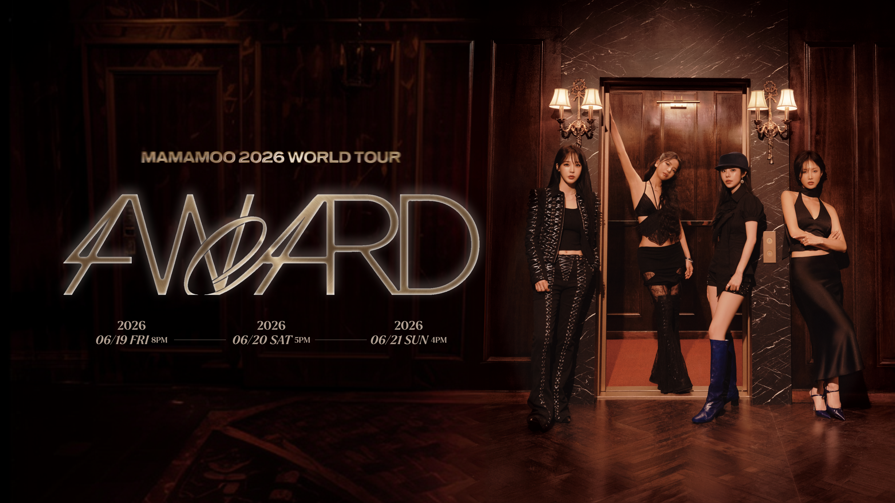 MAMAMOO | [LIVE] MAMAMOO 2026 WORLD TOUR <4WARD>